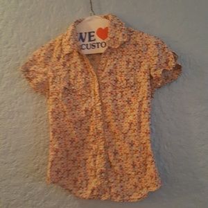 Tilt Short-sleeved Button-down Shirt